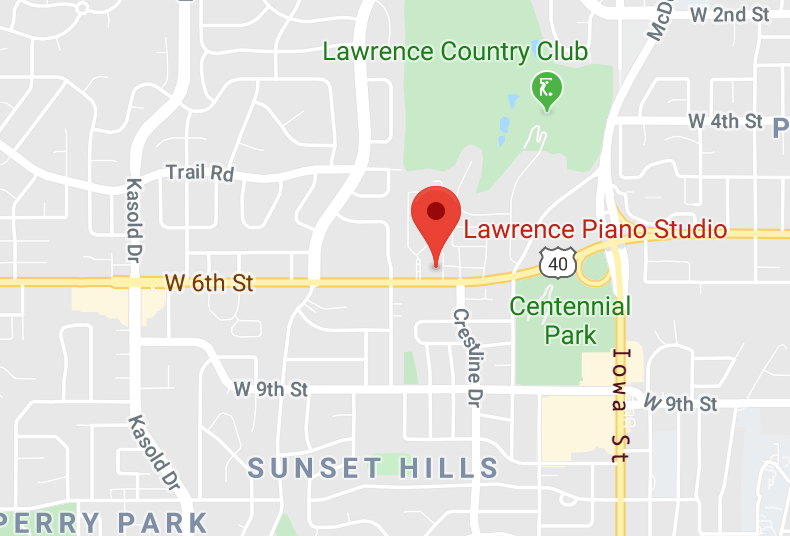 Lawrence Piano Studio Google Map